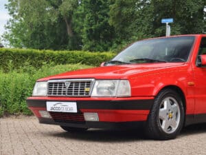 Lancia Thema 8.32 in unieke kleur Ferrari Rosso Corsa (1988), foto 6