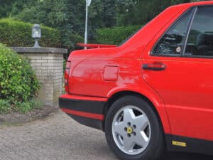 Lancia Thema 8.32 in unieke kleur Ferrari Rosso Corsa (1988), foto 22