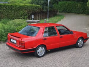 Lancia Thema 8.32 in unieke kleur Ferrari Rosso Corsa (1988), foto 32