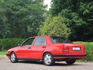 Lancia Thema 8.32 in unieke kleur Ferrari Rosso Corsa (1988), foto 46