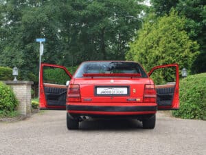 Lancia Thema 8.32 in unieke kleur Ferrari Rosso Corsa (1988), foto 51