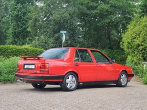 Lancia Thema 8.32 in unieke kleur Ferrari Rosso Corsa (1988), foto 52