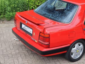 Lancia Thema 8.32 in unieke kleur Ferrari Rosso Corsa (1988), foto 54